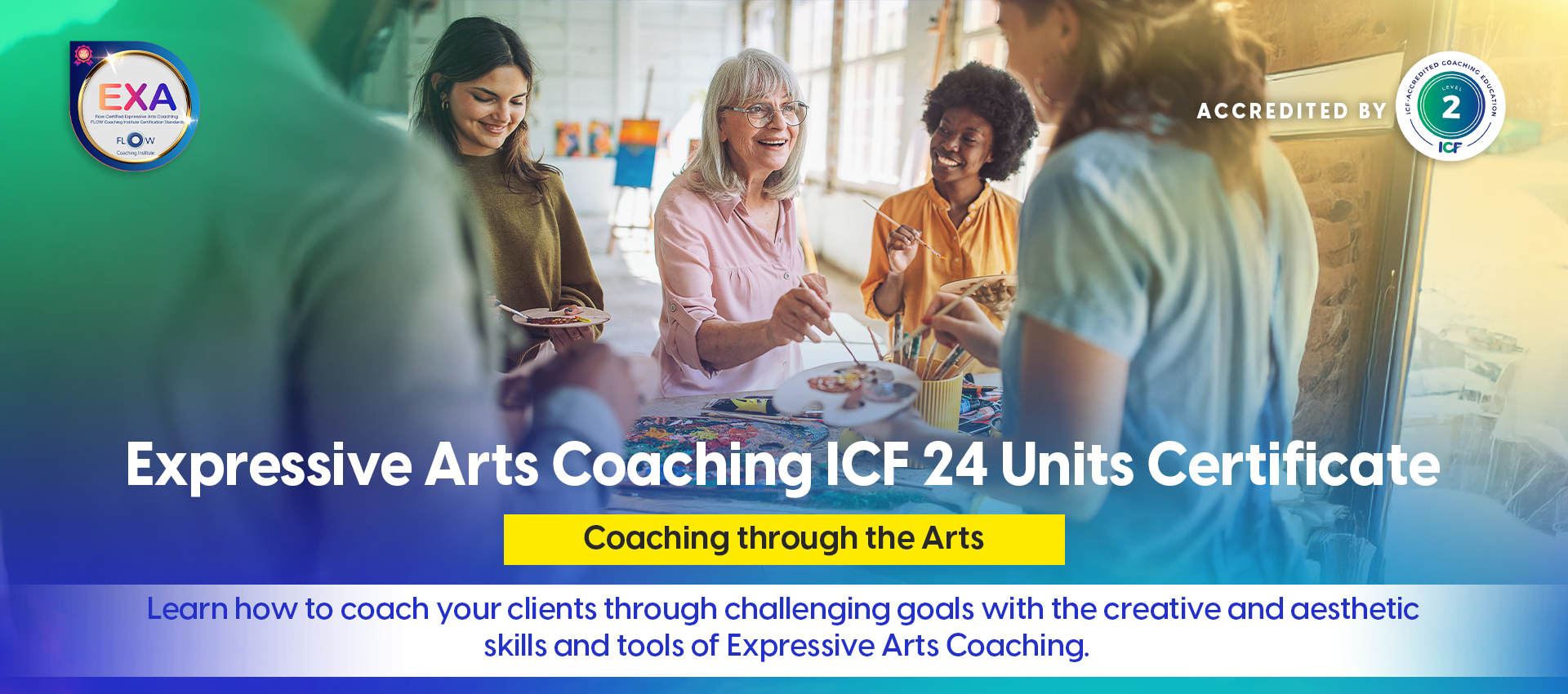 ICF Flow Expressive Arts Coaching Certification